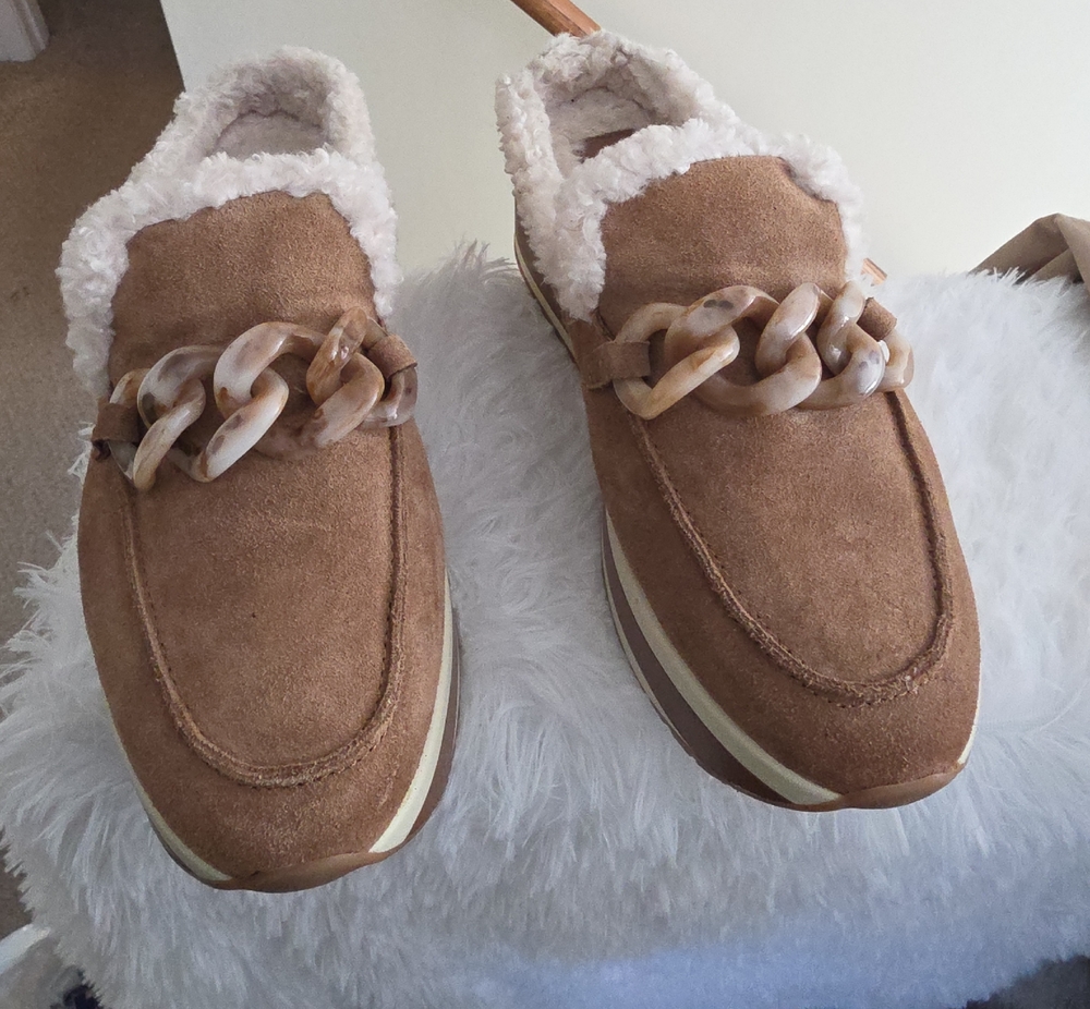 Women's Dolce Vita Jamey Plush Platform Loafer Sneakers